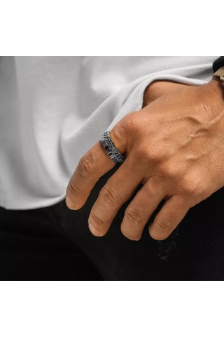 Rasputın Brand Fırıldaklı Çelik Yüzük 230846432 Diğer