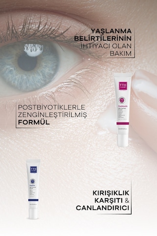 Tto Clinic Peptit + Postbiyotik Göz Çevresi Bakım Seti 2 x 20 ML