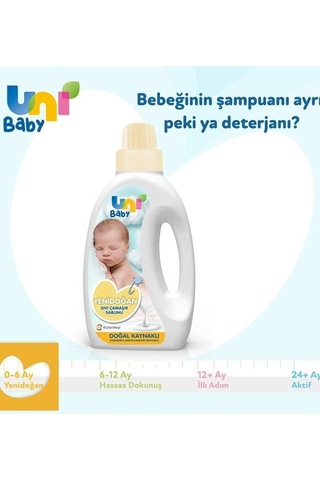 Yenidoğan Sıvı Çamaşır Sabunu 1500 Ml Açık