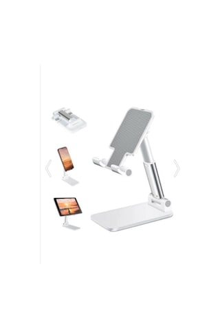 Masa Üstü Telefon / Tablet Standı Kademeli Yükseklik Ayarlı Telef