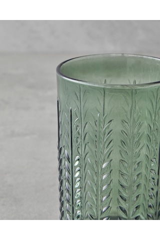 English Home Plantopia Cam 2'li Bardak 400 Ml Yeşil