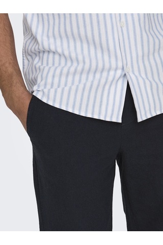 Onssınus Loose 0007 Cot Lın Pant Noos Erkek Mavi Pantolon - 22028267 Mavi