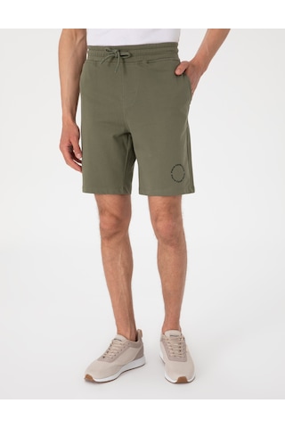 Pierre Cardin Erkek Haki Şort Örme 50310107-vr027 Haki