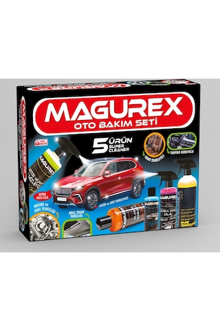 Magurex 5'li Oto Bakım Seti