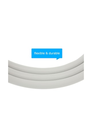 Samdoo Dental 2-lü Boru, Esnek Silikon Halka, Yüksek-düşük Hızlı Diş Fırçası İle Uyumlu Bağlantı Borusu