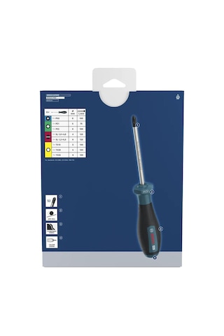 Bosch Pro Ph/pz/sl/tx 8'li Tornavida Seti 1600a039pf