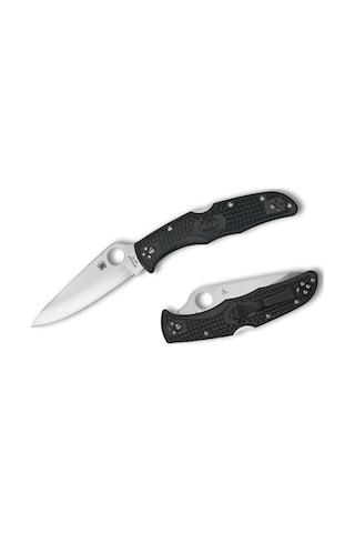 Spyderco Endura 4 Black Lightweight Plainedge Kamp Çakı Siyah
