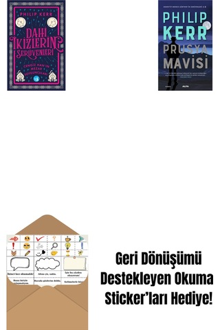 Dahi İkizlerin Serüvenleri - Cengiz Han In Mezar Soyguncuları + Prusya Mavisi + Okuma Sticker'ları