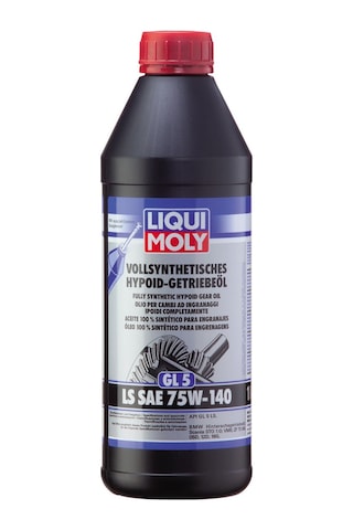 Liqui Moly Gear Oil Hypoid Ls 75W-140 Sentetik Hypoid Dişli Yağı 1 L