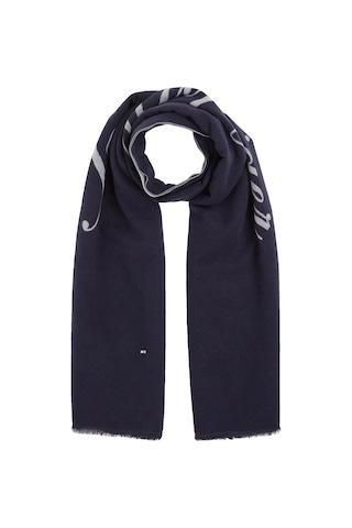 Tommy Hilfiger Th Logo Scarf, 0gy Lacivert Kadın Eldiven-atkı-bere