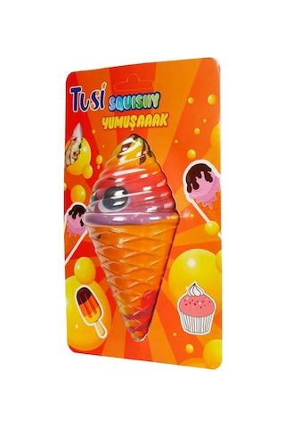 Squishy Dondurma: Stres Atan Yumuşacık Köpük Oyuncak 0