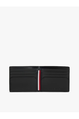Tommy Hilfiger Th Central Mını Cc Wallet Erkek Siyah Cüzdan - Am0am14495