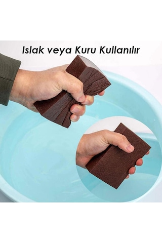 Sünger Zımpara Takozu Islak Kuru Ahşap Mobilya Ve Hobi Maket Zımparası 60 Kum
