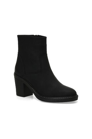 Butigo 24k-627 4pr Siyah Kadın Topuklu Bot 000000000101924994 Siyah