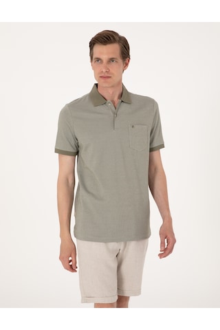 Pierre Cardin Erkek Haki Tişört 50306862-vr027