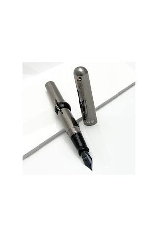 Conklin Mark Twain Gunmetal Crescent Ltd Ed 1898 Fp - B Diğer