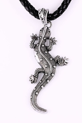 Btak00636 K5 Turkish Gecko Yusufcuk Figür Kolye Çok Renkli