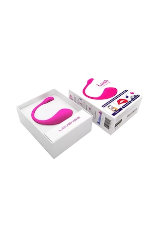 Lovense Lush 2 - Akıllı Telefon Kontrollü Vibrasyon Yumurtası Pembe
