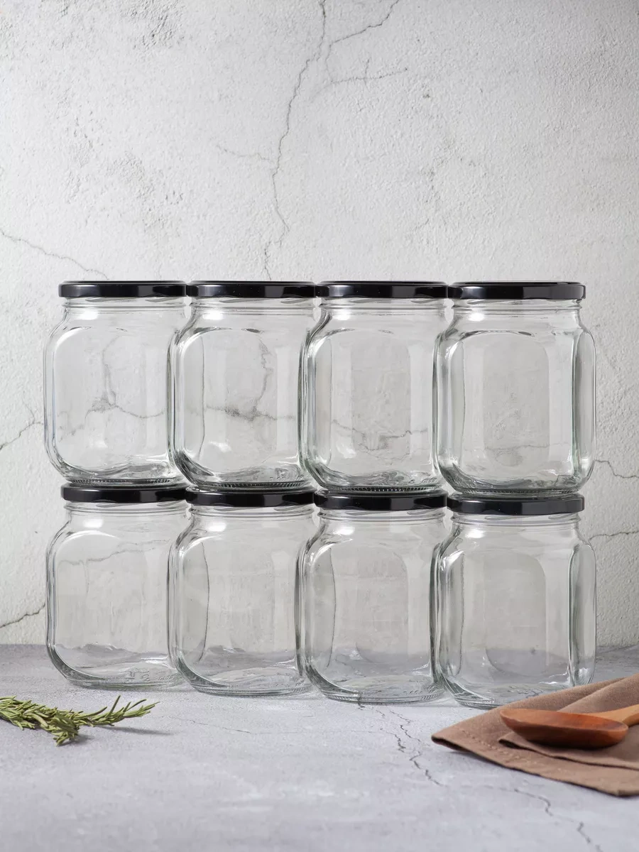 Gloria Nature Cam Saklama Kavanozları Seti 8 Parça 181639900