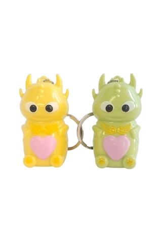 Umix Little Monster Anahtarlık Zımba Çok Renkli