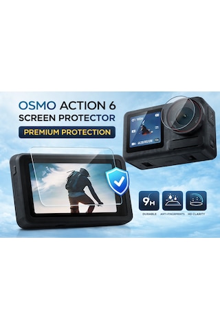 Djı Osmo Action 6 Ekran Koruma Seti