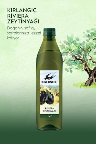 Kırlangıç Riviera Zeytinyağı 1 L