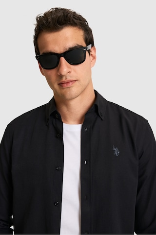 U.s. Polo Assn. Erkek Siyah Gömlek Basic 50324708-vr046