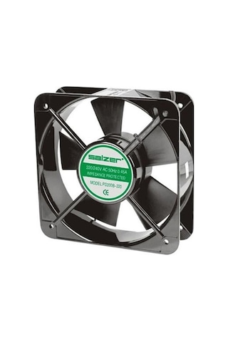 Salzer 200x200x60 220v Kare Fan Pd200b-220