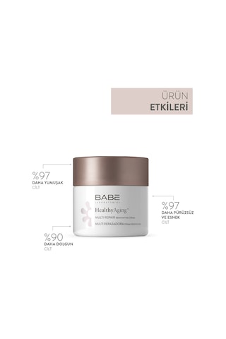Babe Healthyaging+ Multi Repair Night Cream 50ml - Yenileyici Gece Bakım Kremi