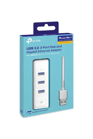 Tp-lınk Ue330 Gigabit Usb 3.0 Ethernet Çoklayıcı Hub-214675