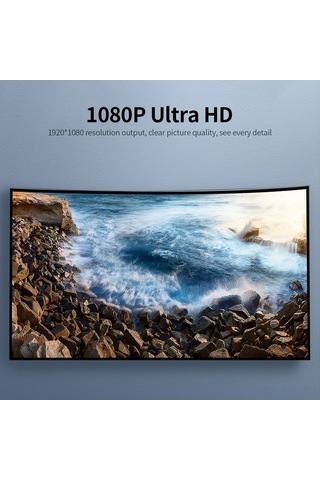 Novahub Usb 3.0 Vga Dönüştürücü - Full Hd 1080p Adaptör, Tv/projeksiyon/kullanım Kolay