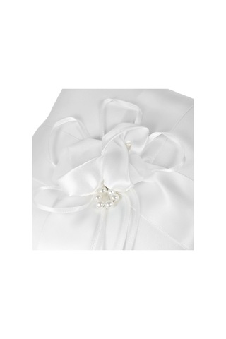 Jeehugo Düğün İhtiyaçları Seti: Mor Kurdeleli Papatya Sepeti + 20x20cm Yüzük Yastığı Saten + Sahte İnciler Diğer