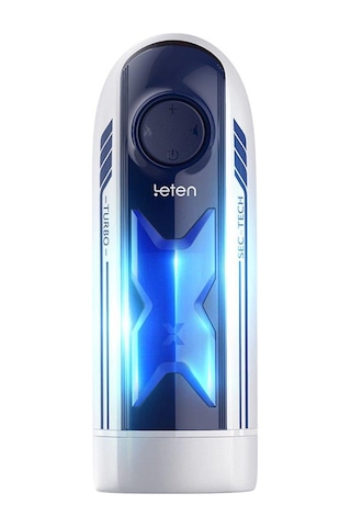 Lilitu Shop USB Şarjlı Isıtmalı İleri Geri Hareketli Titreşimli Emiş Vakum Ayarlı Masturbatör - Leten Green Bird