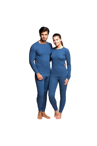 Thermoform Soft Termal Alt Ve Üst İçlik Set Lacivert Renkli