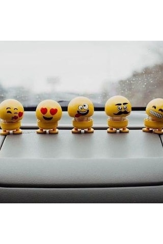 Oyuncak Zıp Zıp Emoji Kafalar Kafa Sallayan Emoji 1 Adet