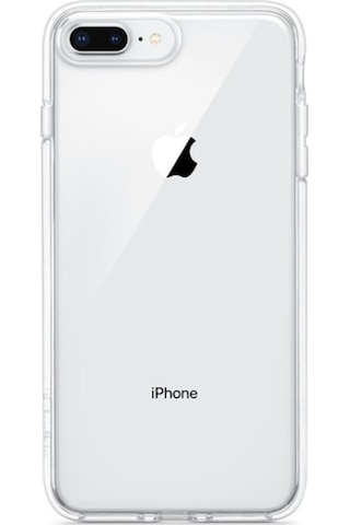 Apple Uyumlu iPhone 8 Plus / 7 Plus Kilif Seffaf Silikon Hibrit Case 423501904