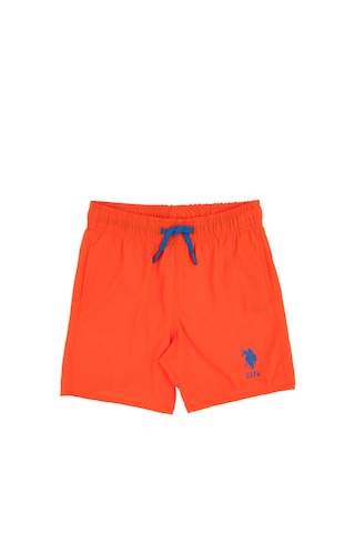U.s. Polo Assn. Erkek Çocuk Nar Çiçeği Deniz Şortu 50309615-vr039 Nar Cıcegı