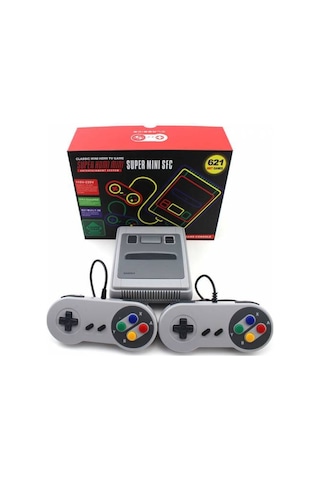 Retro 8 Bit Süper Mini Hdmi Girişli Oyun Konsolu 621 Oyunlu Atari