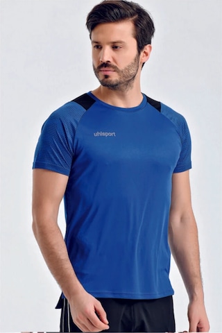 Uhlsport Erkek Lacivert Günlük T-shirt M 3201122 Siyah