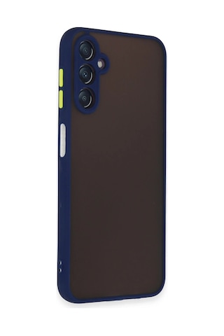 Cosmotex Newface Samsung Galaxy Uyumlu A14 4g Kılıf Montreal Silikon Kapak - Lacivert