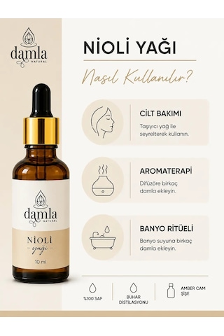 Biodamla Natural Nioli Yağı 10 Ml