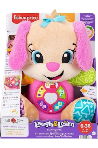 Jfd34 Fisher Price Eğtici Köpekçiğin Kız Kardeşi-yaşa Göre Gelişim