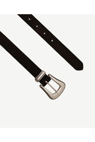 Yargıcı Desenli Metal Toka Detaylı Deri Kemer 26ykkm7011x 208 Kahverengi