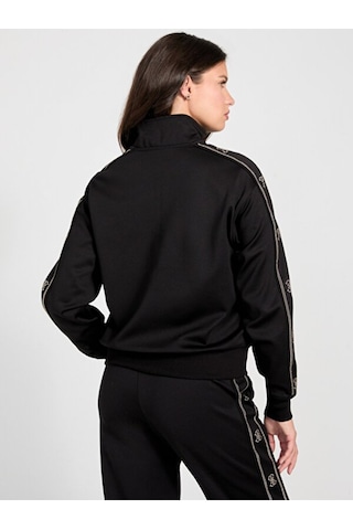 Guess Kadın Octavia Aktif Sweatshirt - Siyah Siyah
