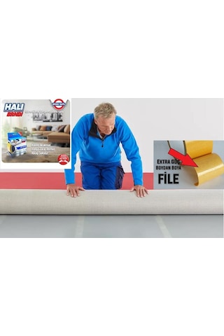 Kaydırmaz Bant Boss Çift Taraflı Halı - Kilim - Paspas Kaydırmaz 2Ad. Diğer