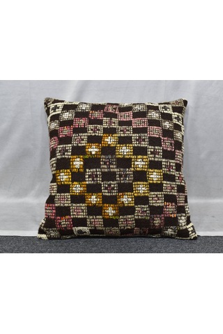 Zehra Abla Halı Yeni El Dokuma Dekoratif Kilim Kırlent Yastık Kılıfı 6234