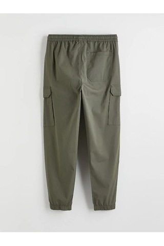 Lc Waikiki Haki Standart Kalıp Poplin Erkek Jogger Pantolon