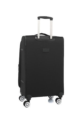 Louisiana Polo Orta Boy Lüx Kumaş Valiz Siyah 2082 Siyah