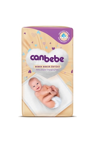 Canbebe Bebek Bakım Örtüsü 60 x 60 CM 10 Adet