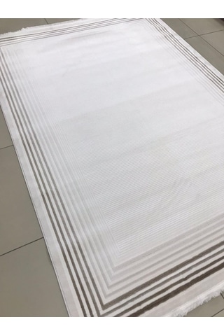 Liparis Halı Toscana 214k Serisi Triko Akrilik Salon Oturma Yatak Odası Halısı Krem - Kahve